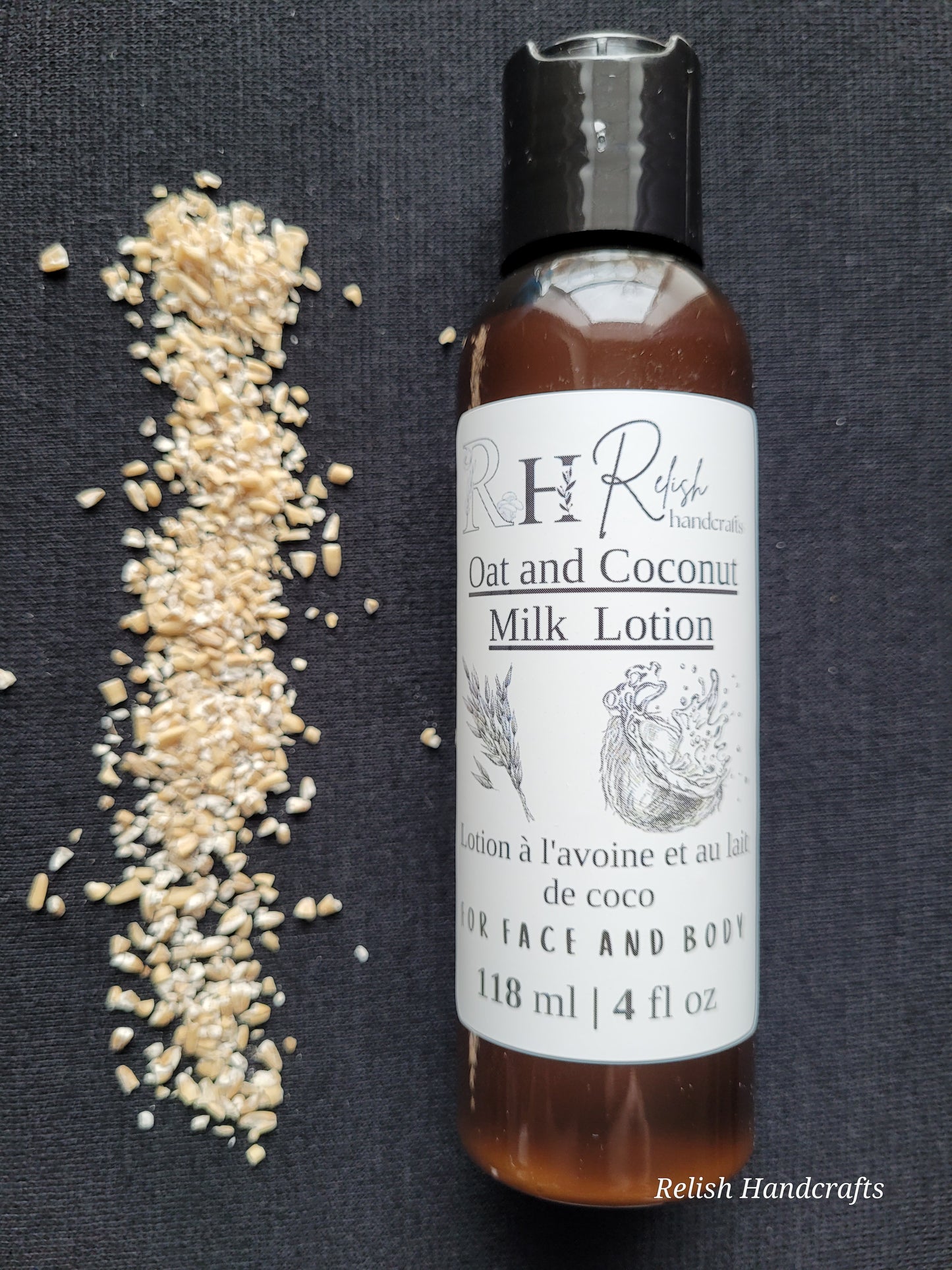 Oat and Coconut Milk Lotion