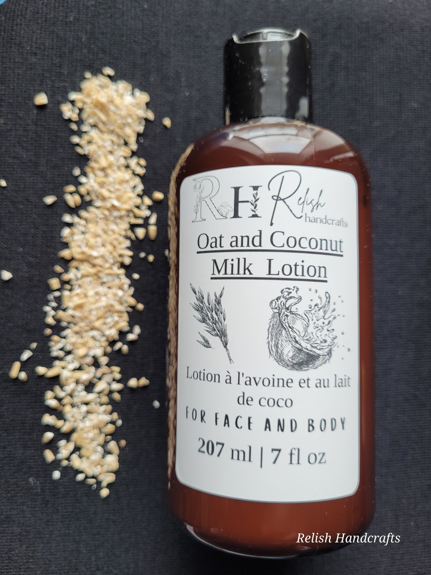 Oat and Coconut Milk Lotion