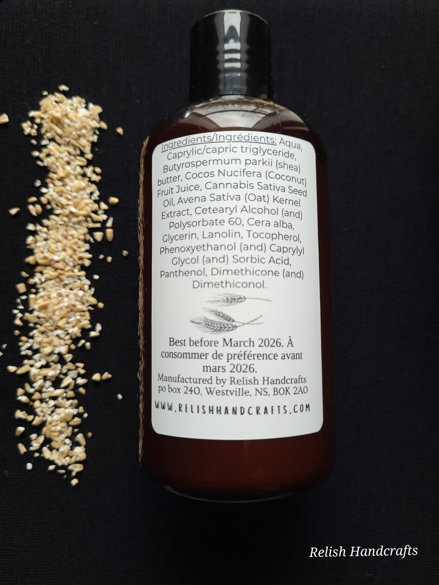 Oat and Coconut Milk Lotion
