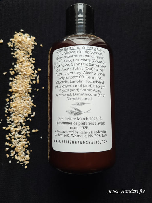 Oat and Coconut Milk Lotion