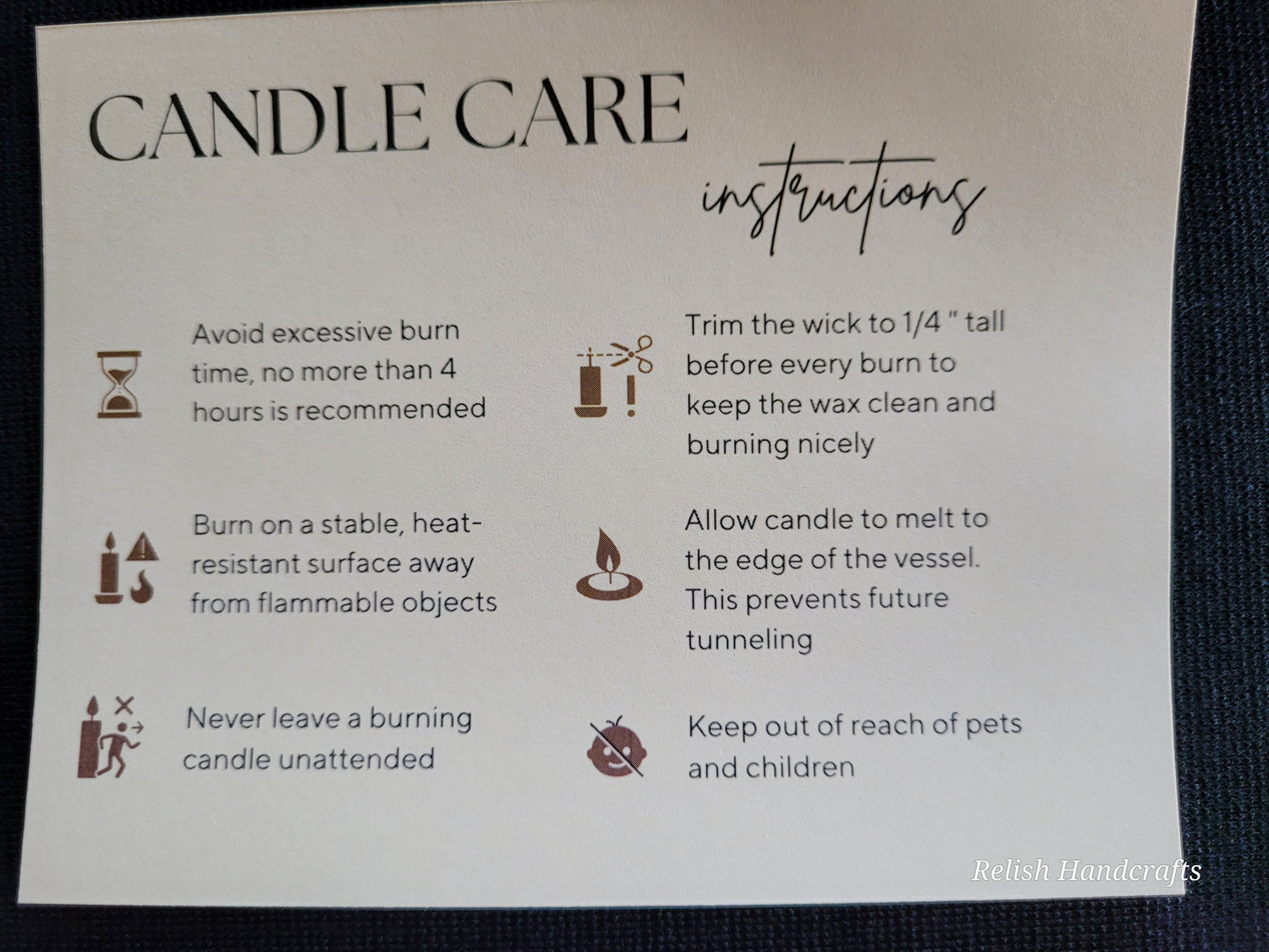 Concrete, Soy Candles