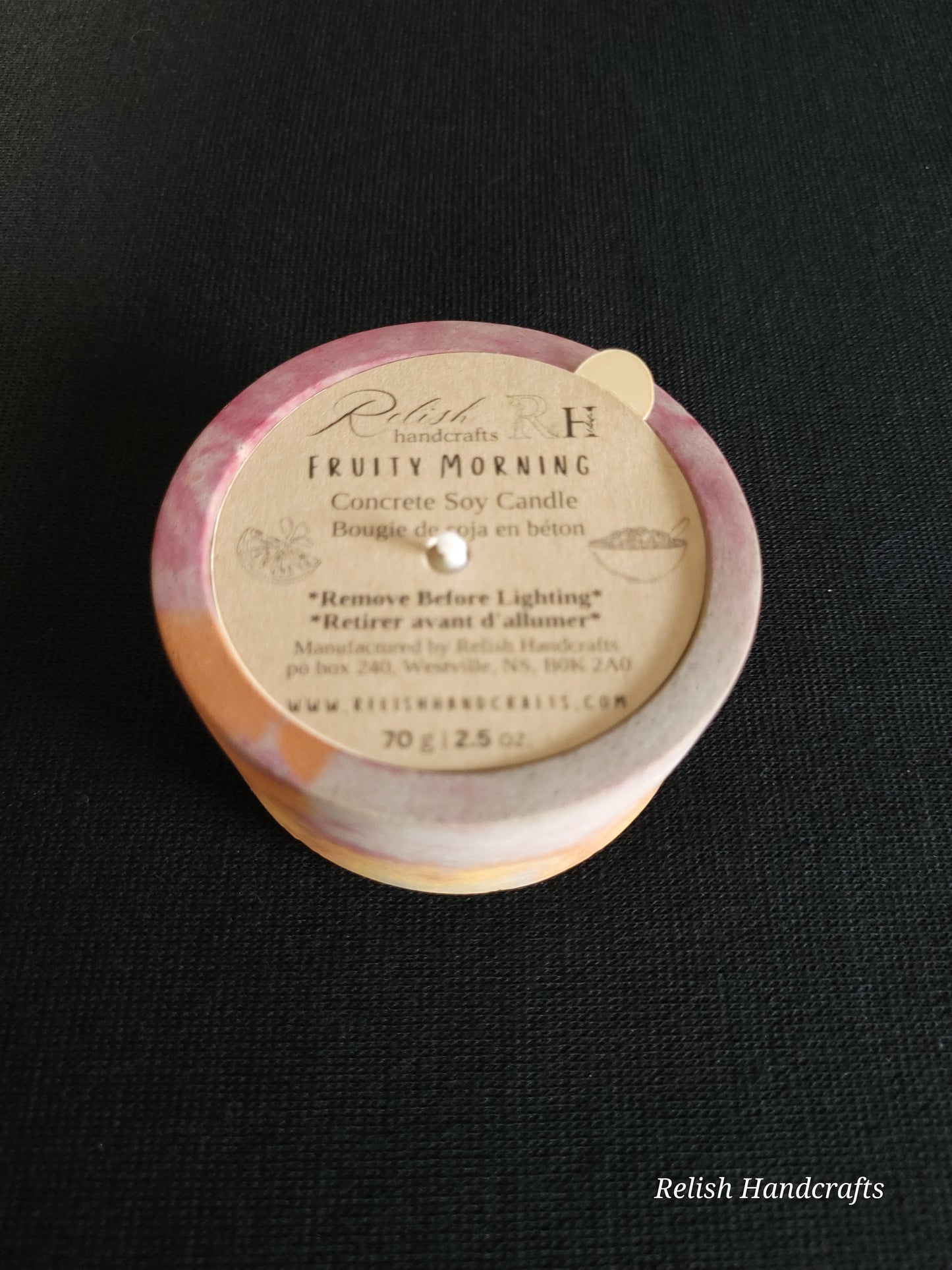 Concrete, Soy Candles