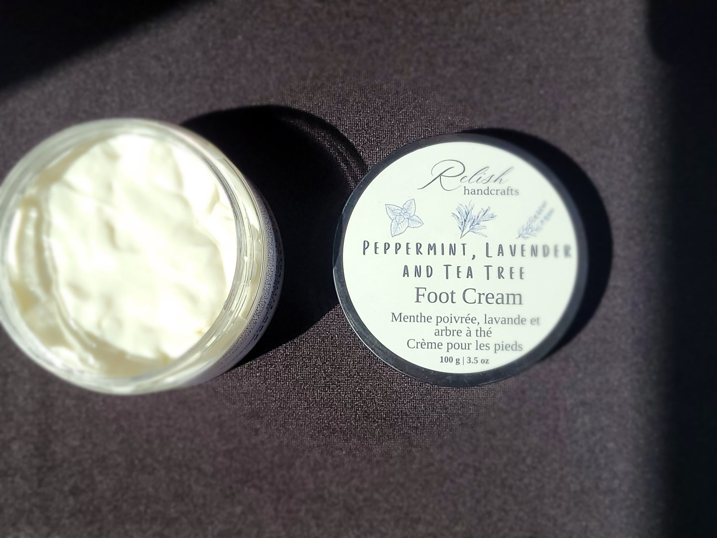 Peppermint, Lavender and Tea Tree Foot Cream