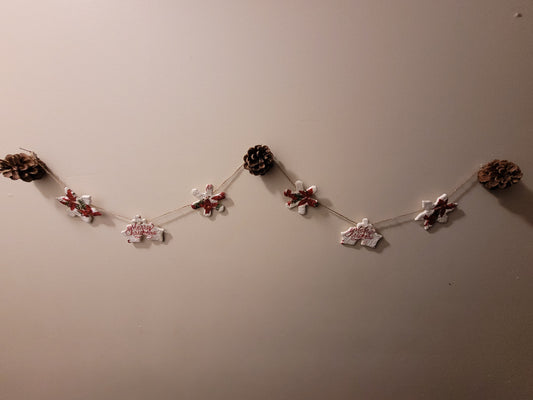 Clay Christmas Garland