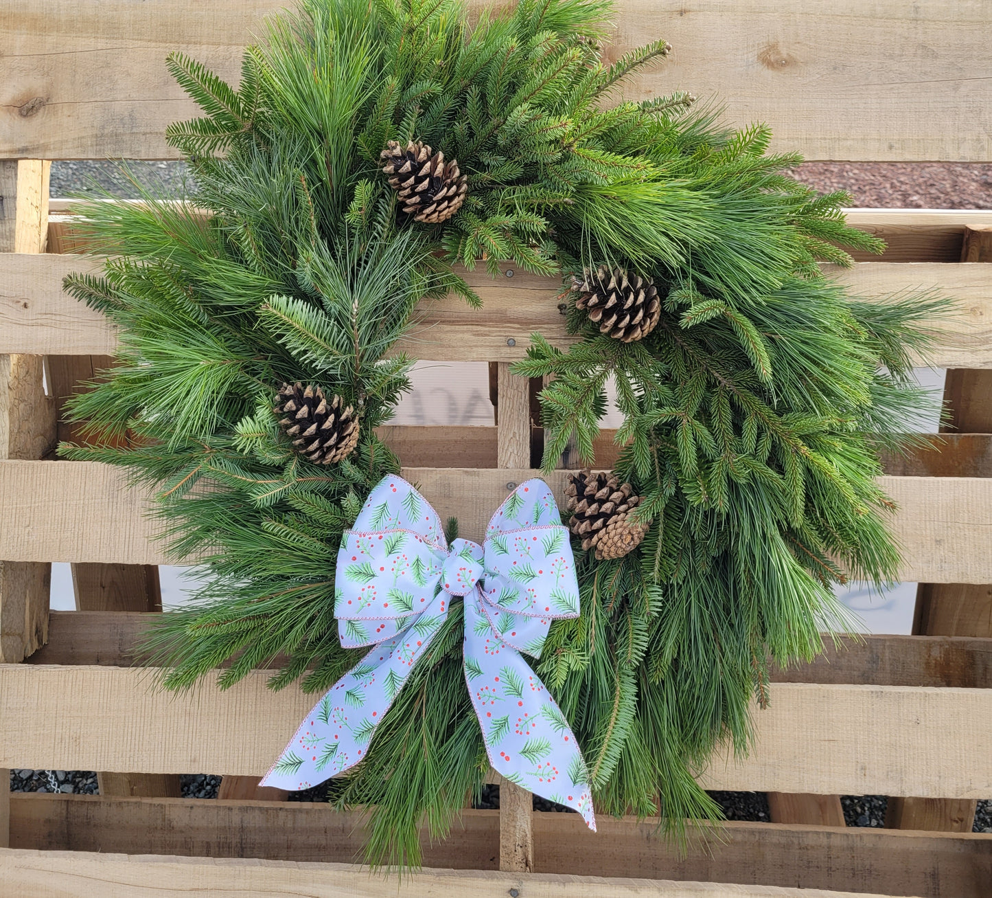 Festive Holiday Wreath