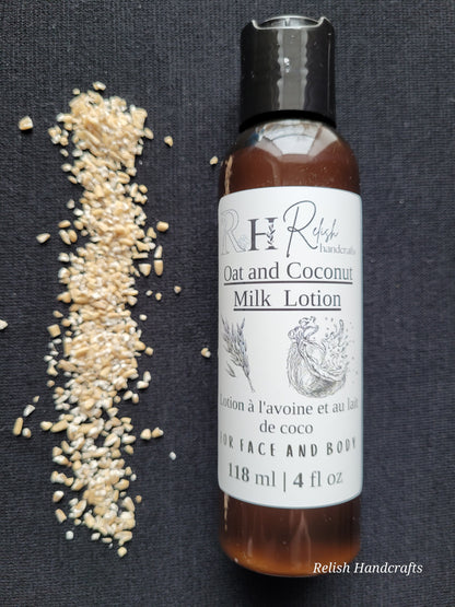 Oat and Coconut Milk Lotion