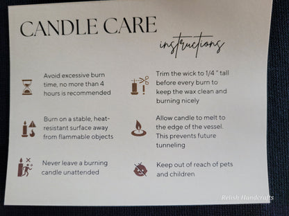Concrete, Soy Candles