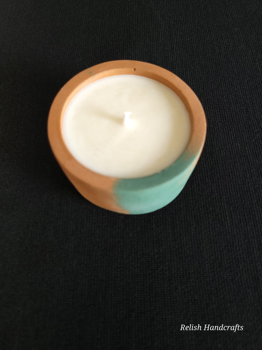 Concrete, Soy Candles