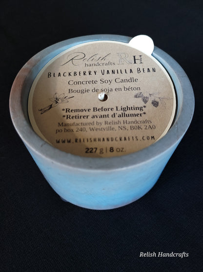 Concrete, Soy Candles