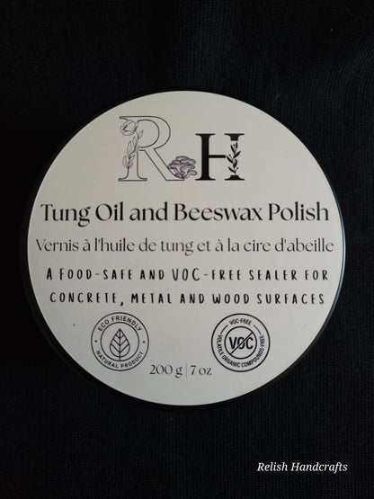 Tung Oil and Beeswax Polish