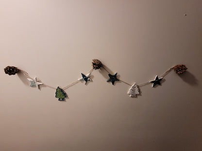 Clay Christmas Garland