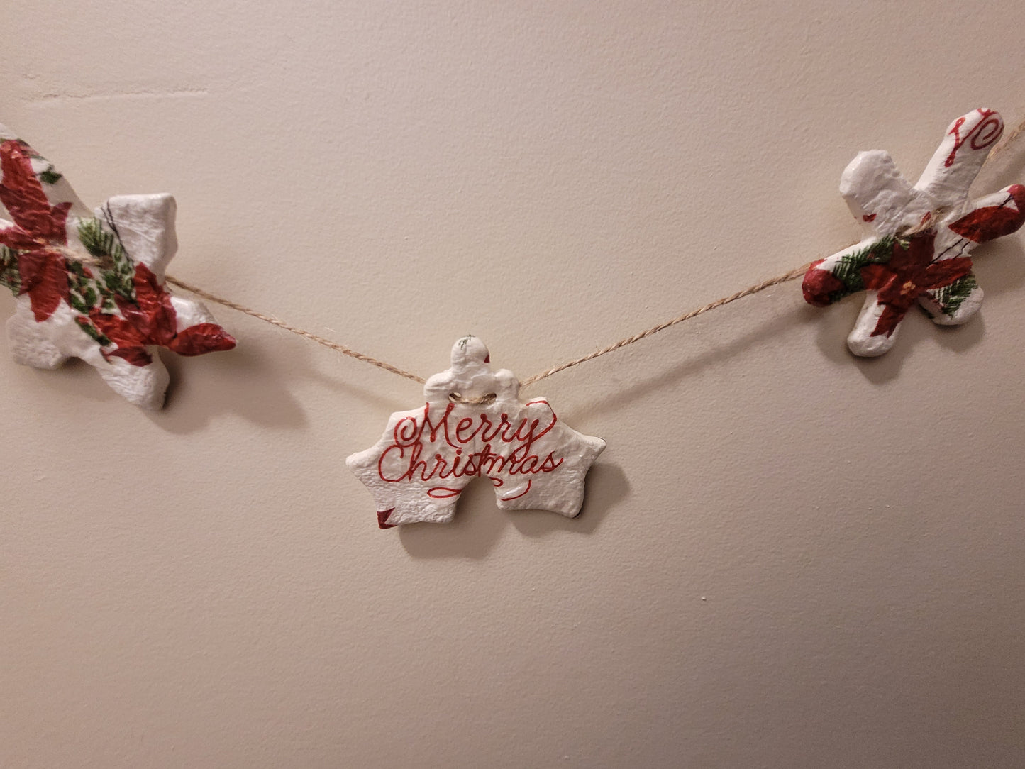 Clay Christmas Garland