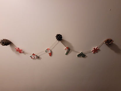 Clay Christmas Garland