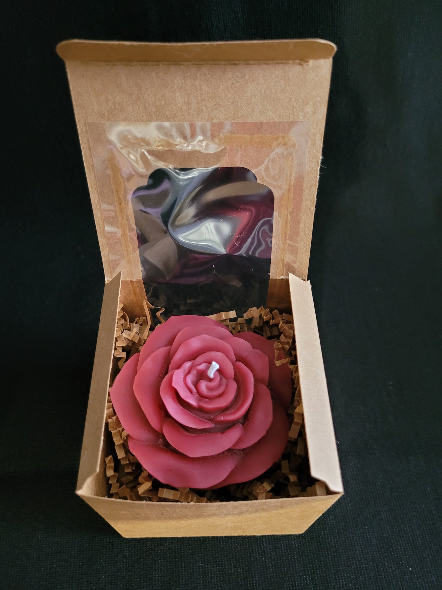 Rose Pillar Candles