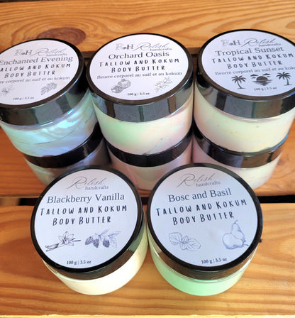 Whipped Tallow & Kokum Emulsified Body Butter