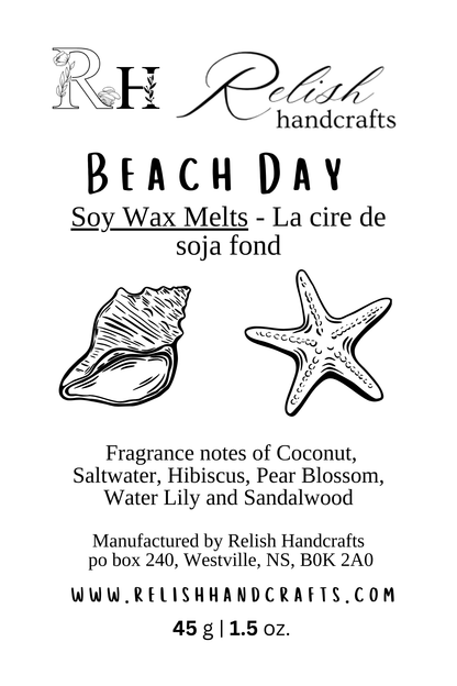 Soy Wax Melts | Strongly Scented Wax Melts | Phthalate-Free Fragrance | Relish Handcrafts