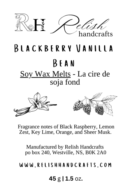 Soy Wax Melts | Strongly Scented Wax Melts | Phthalate-Free Fragrance | Relish Handcrafts