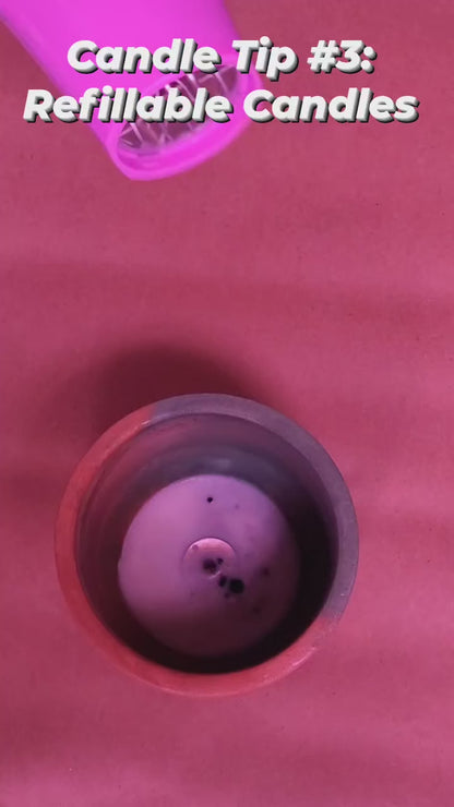 Concrete, Soy Candles