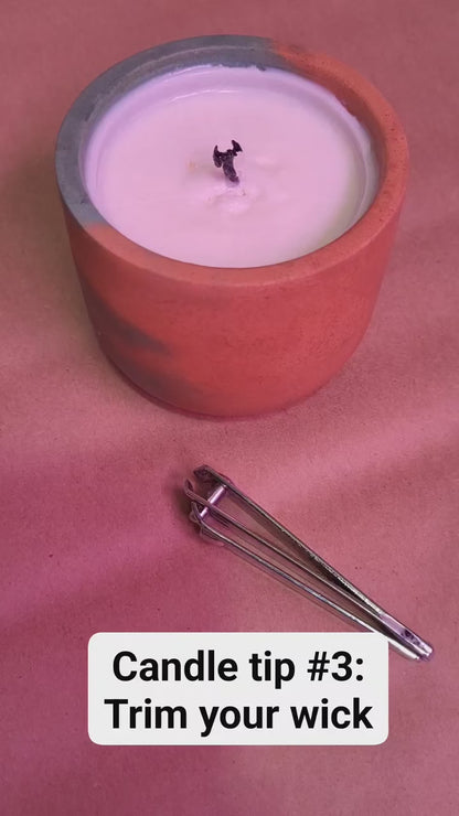 Concrete, Soy Candles