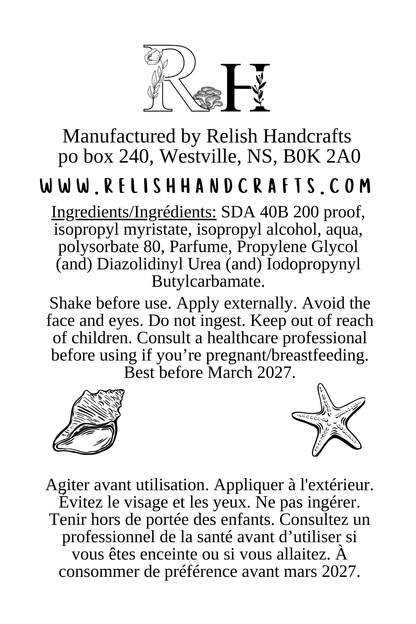 Fragrance Mist Spray | Body, Linen & Room Spray | Phthalate-Free Fragrance | Relish Handcrafts